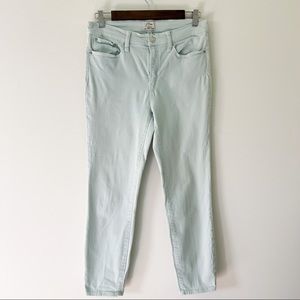 j. crew | lookout high rise skinny light blue 29